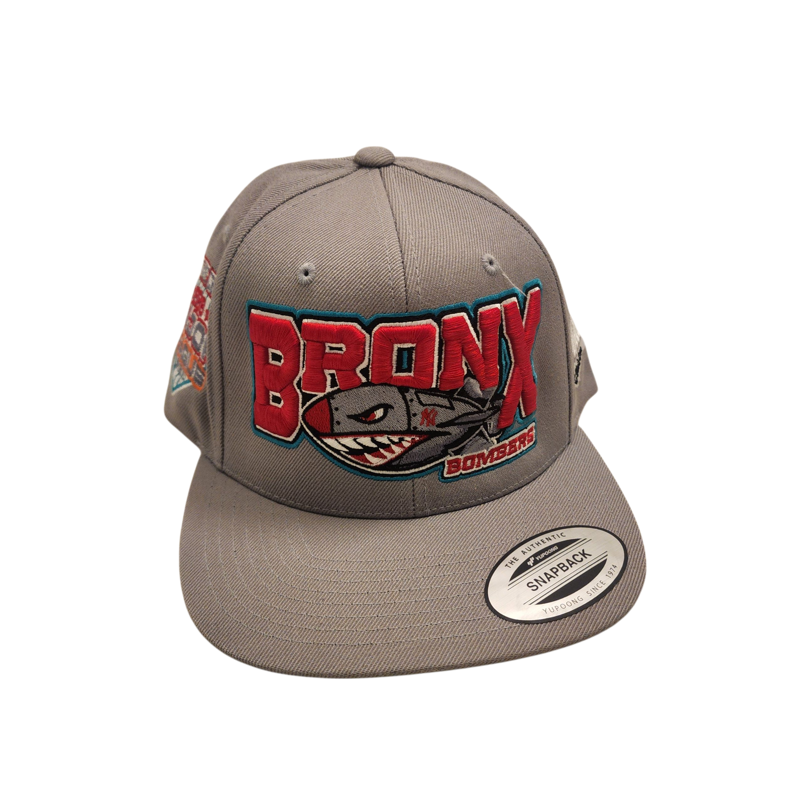 Bronx Bomber Snapback Grey