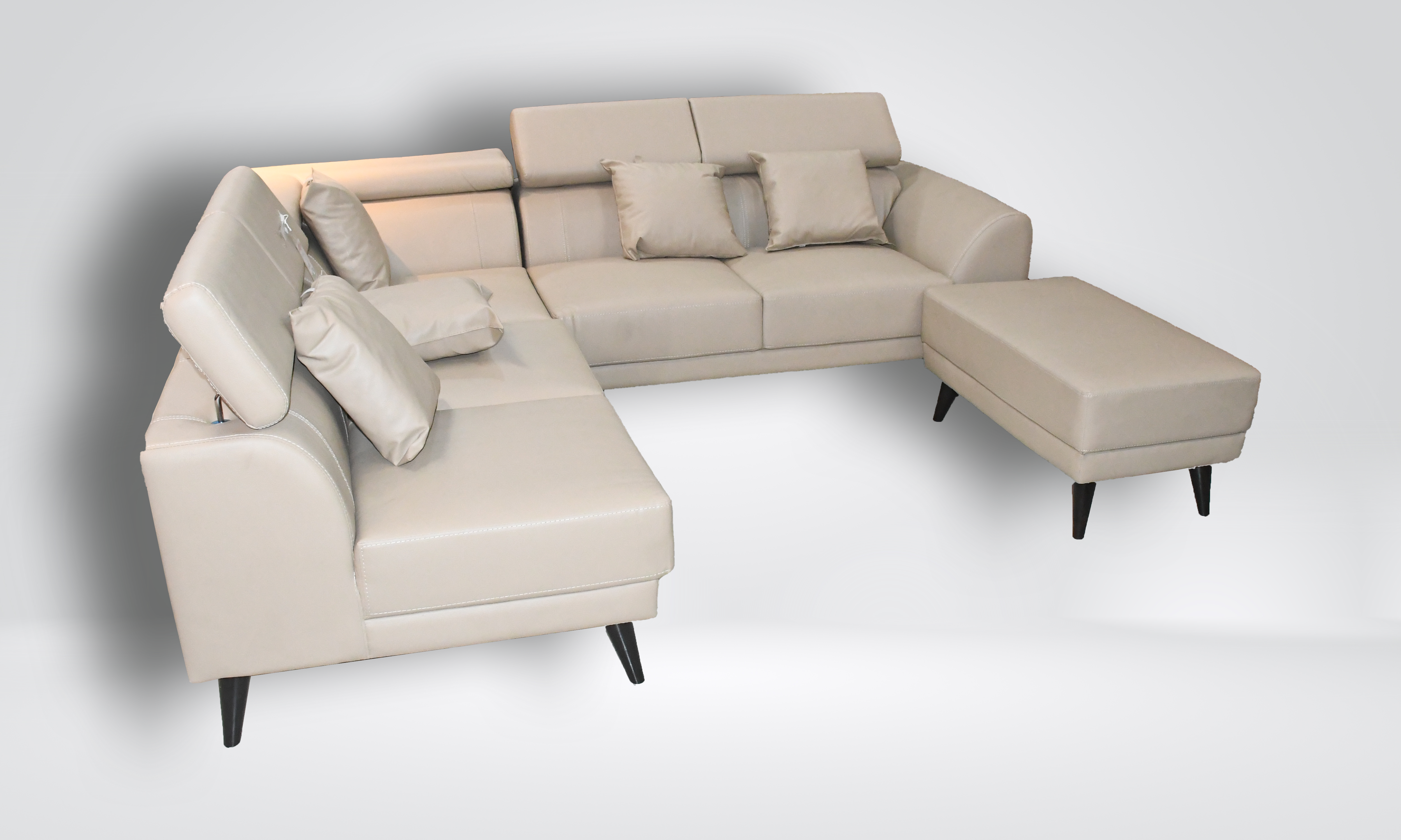 Scott - Modern L-Shaped Sofa