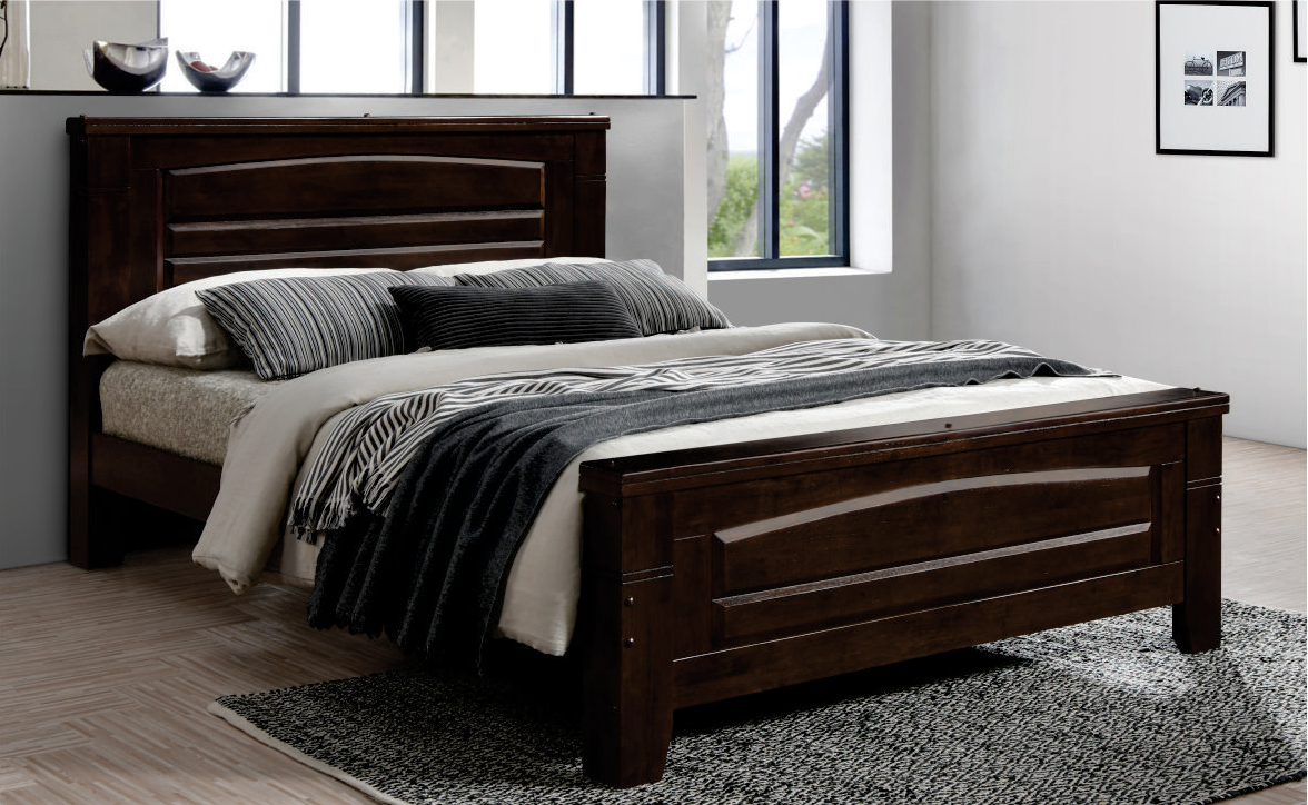 BED WOODEN BARRON