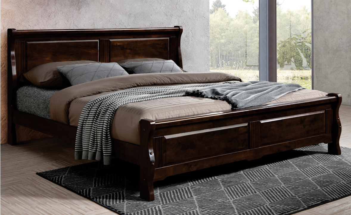 CARLTON - Elegant Wooden Bed Frame
