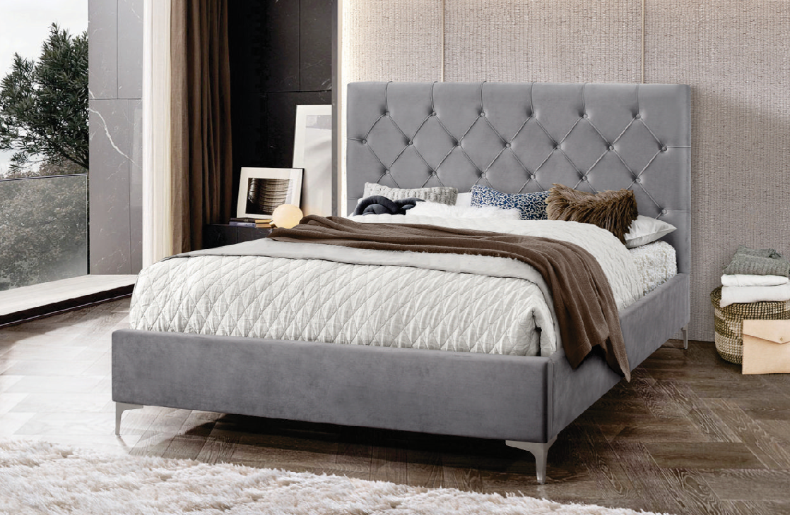 JORDAN - Luxury Upholstered Bed Frame