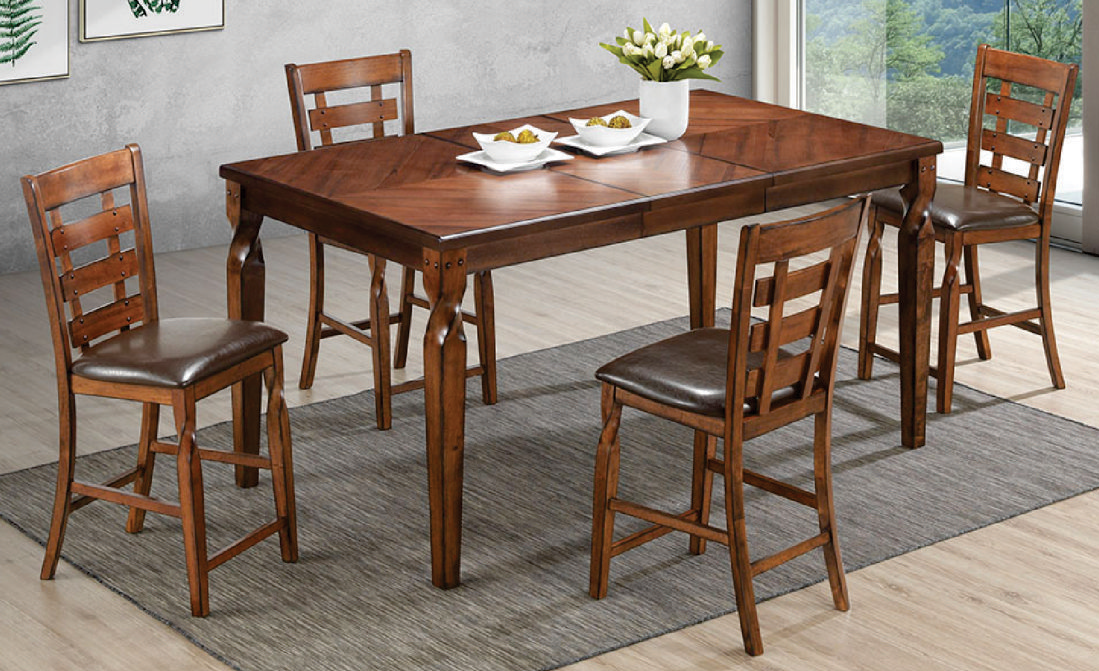 BEATRICE - Wooden Dining Table Set