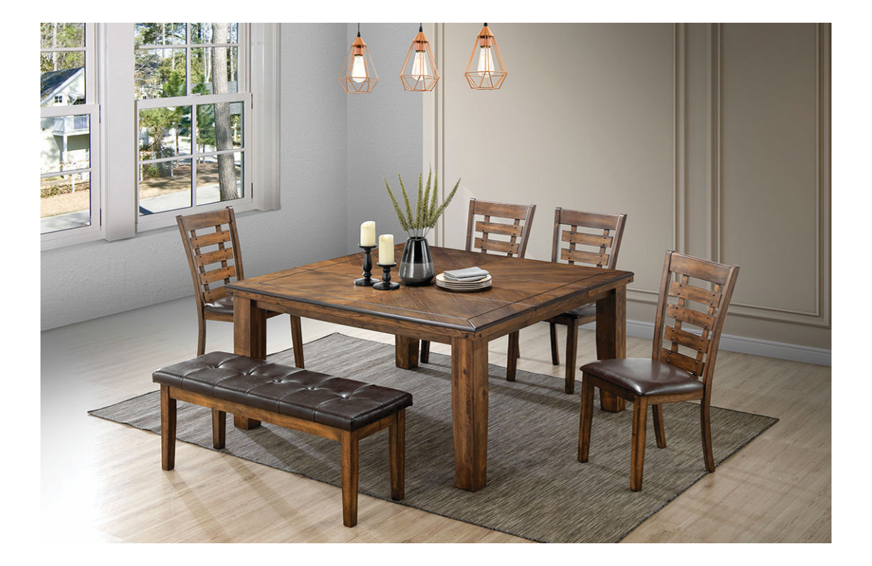 BENTLY - Wooden Dining Set