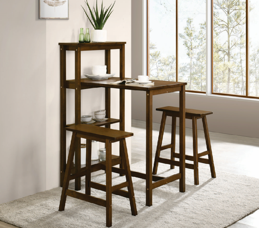 BLAZE - Wooden Breakfast Nook Table Set