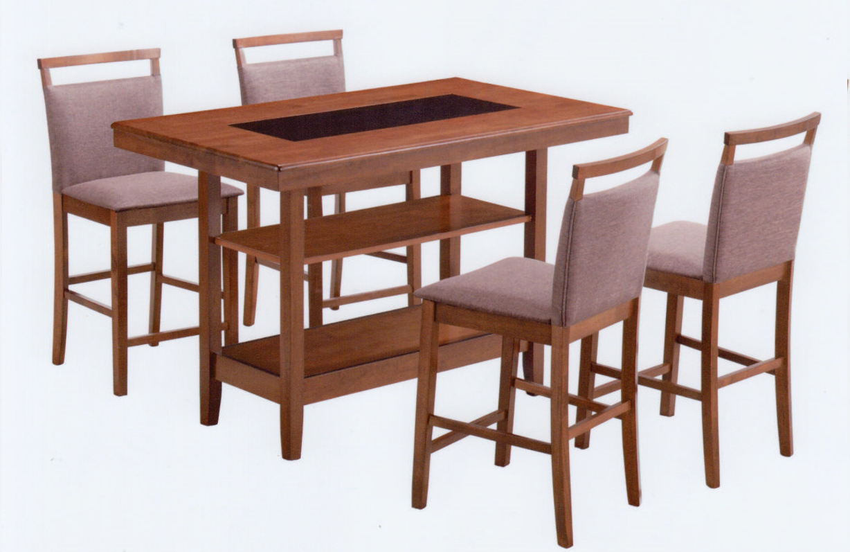 HILLARY 5-Piece High Dining Set