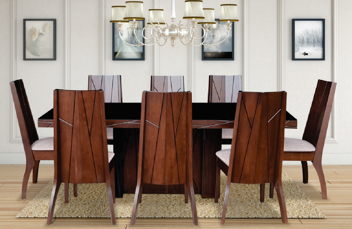 JANELLE - Elegant Dining Table Set