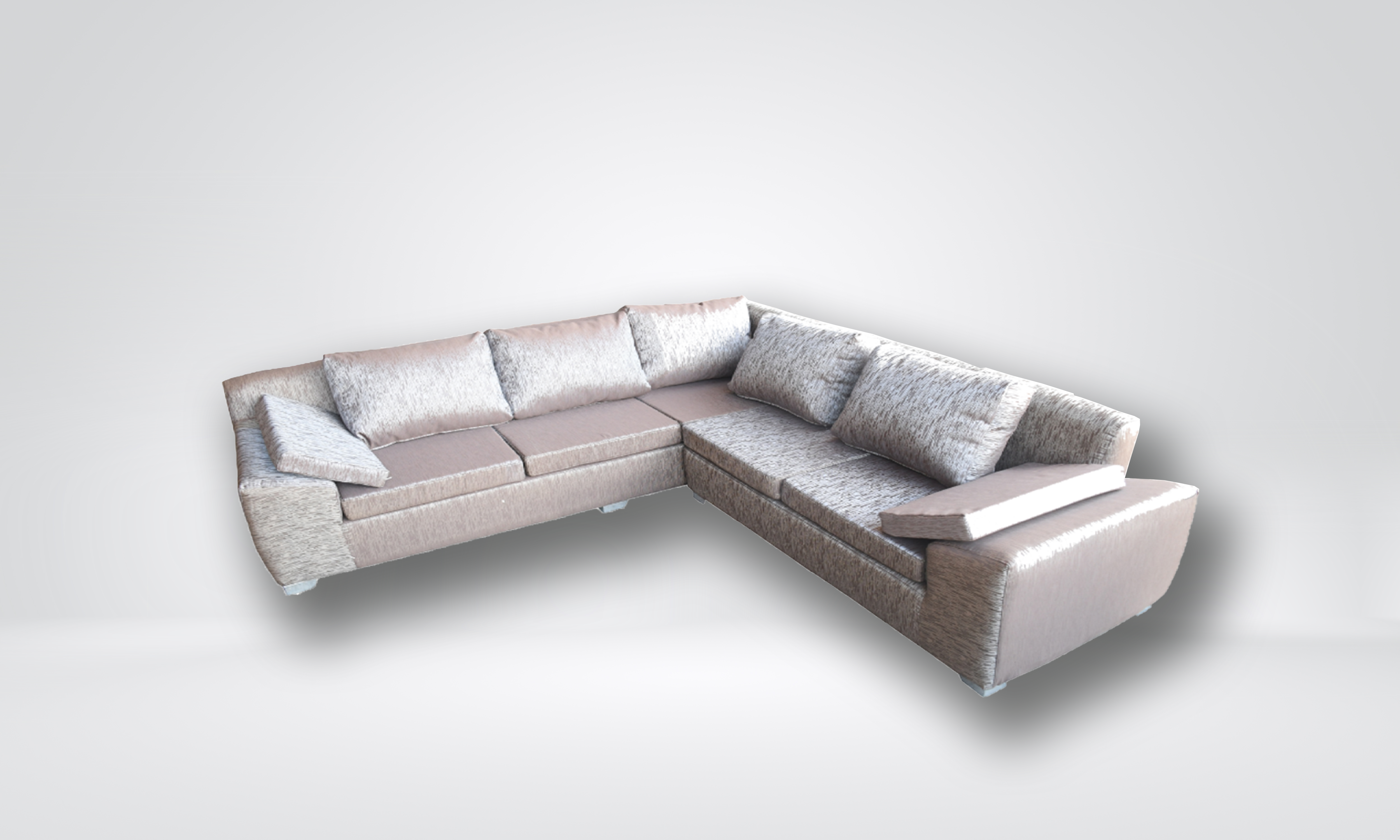 ABEL - L-shaped sectional sofa