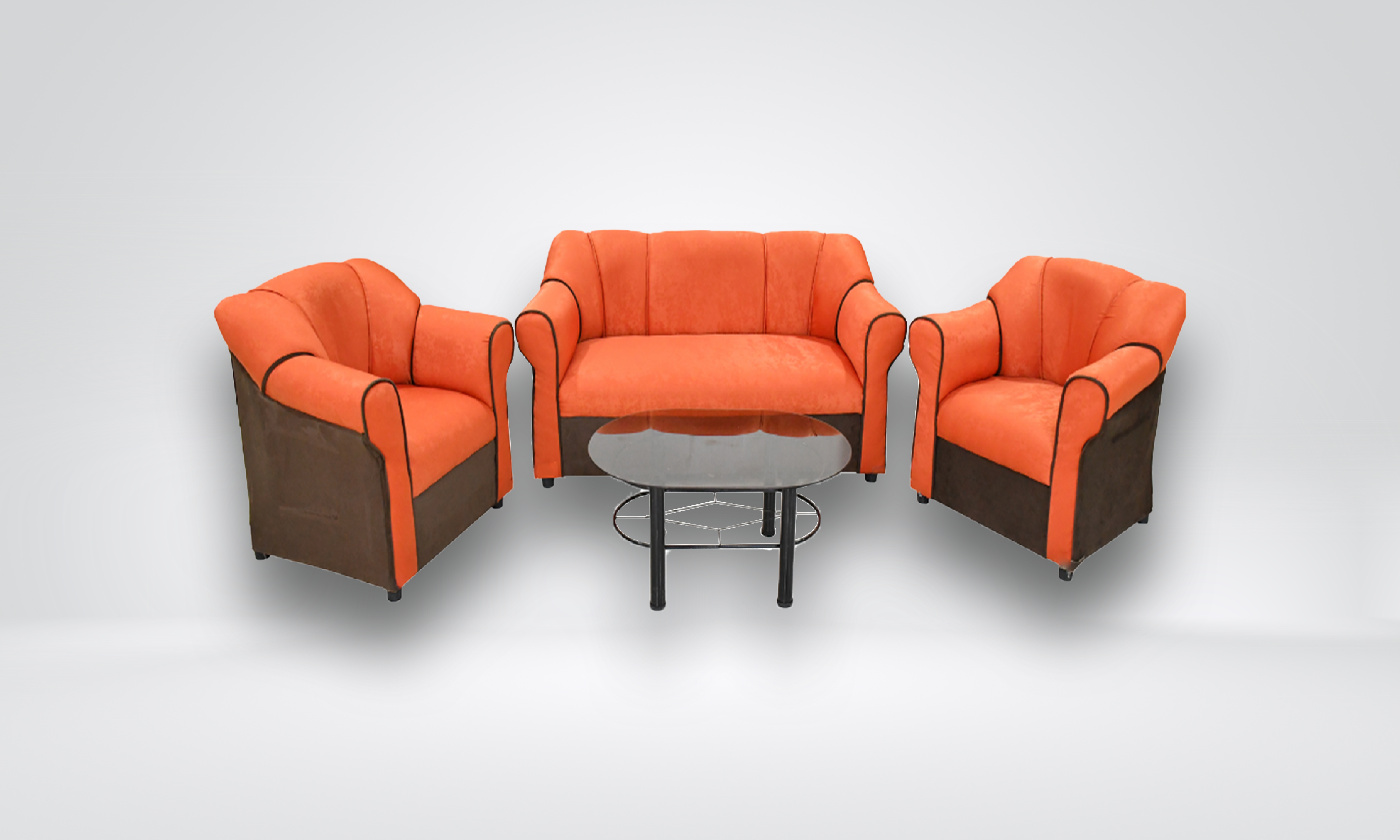 ANDREW - Modern Sofa Set with Center Table