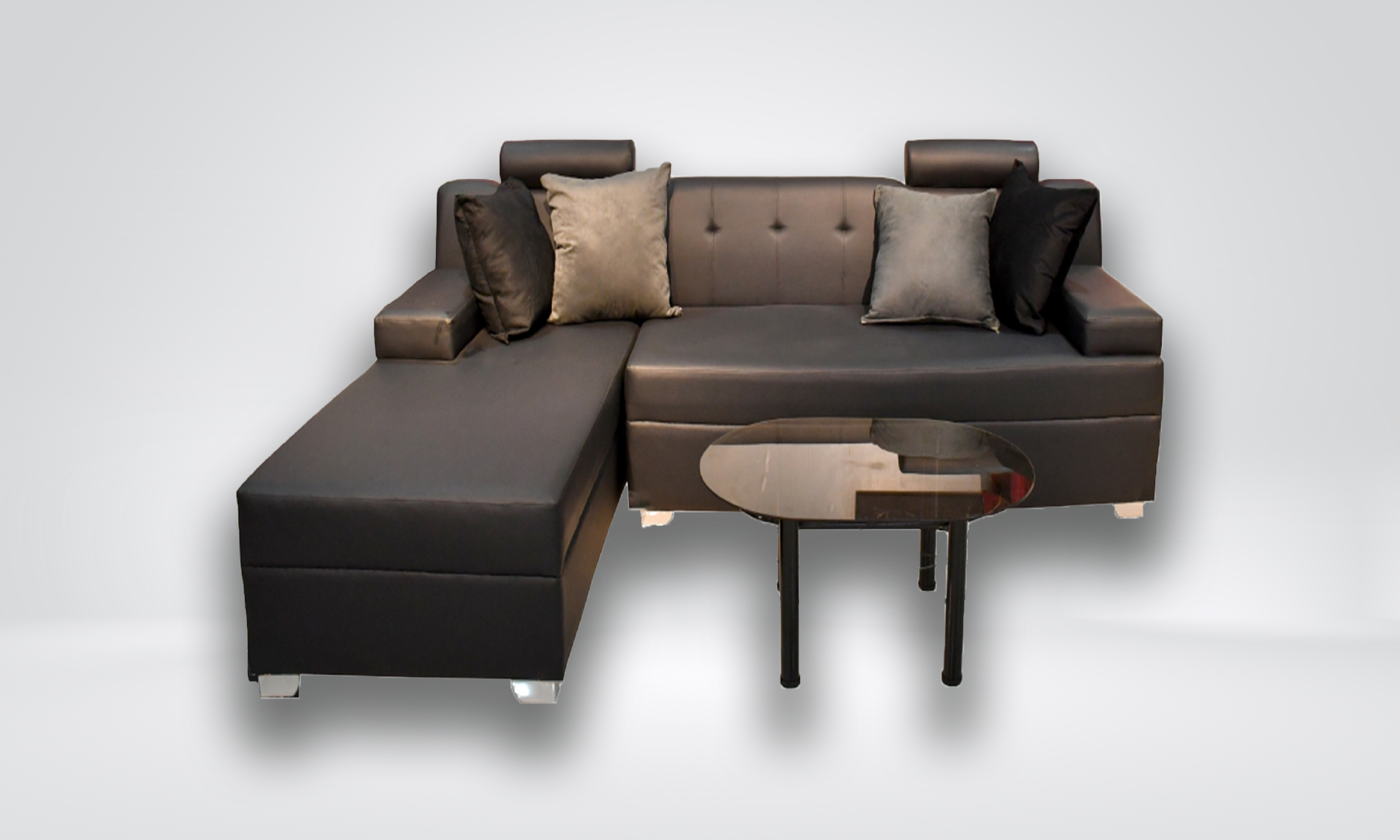 ELIAKIM - Modern L-Shaped Sofa
