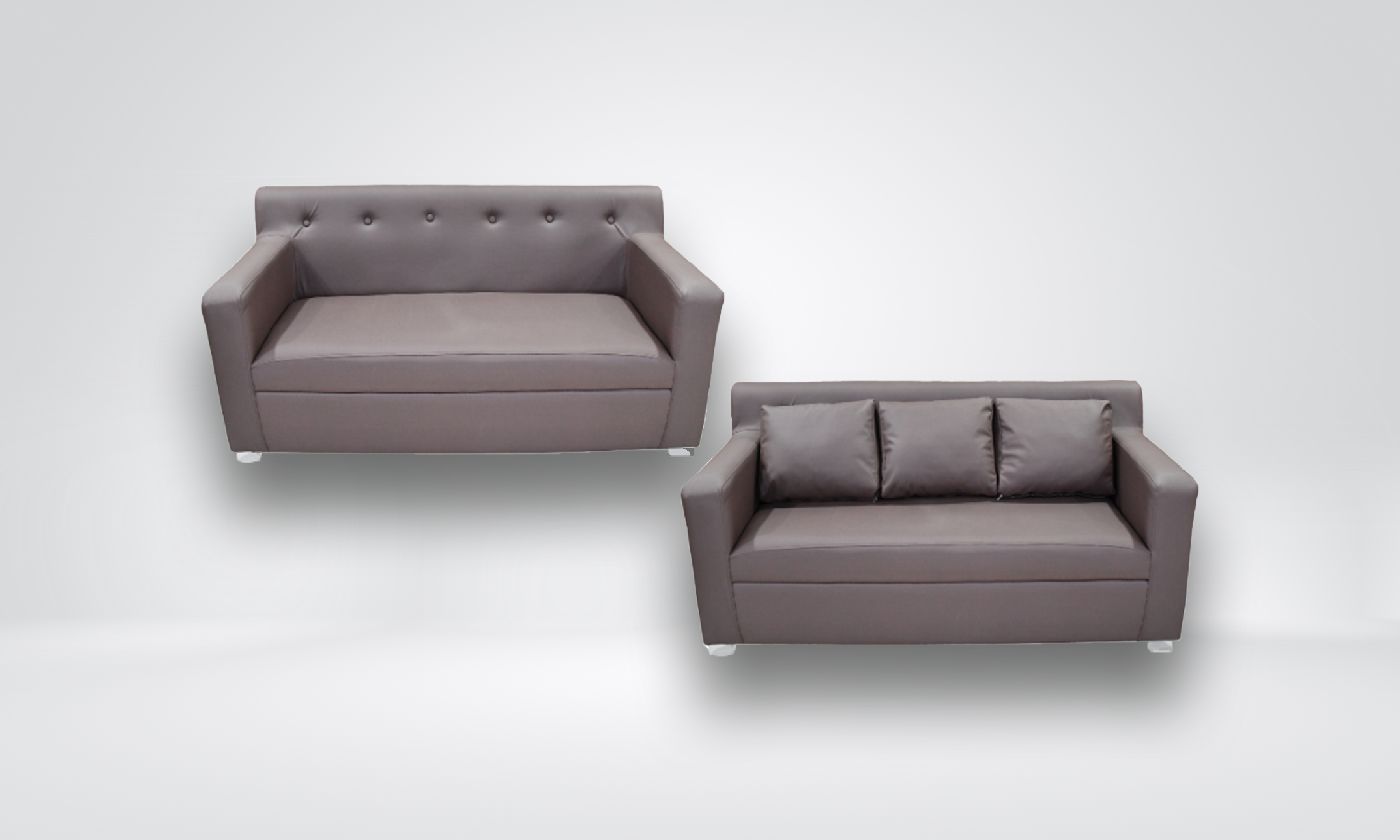 IRA 2's/3's - Modern Gray Sofas