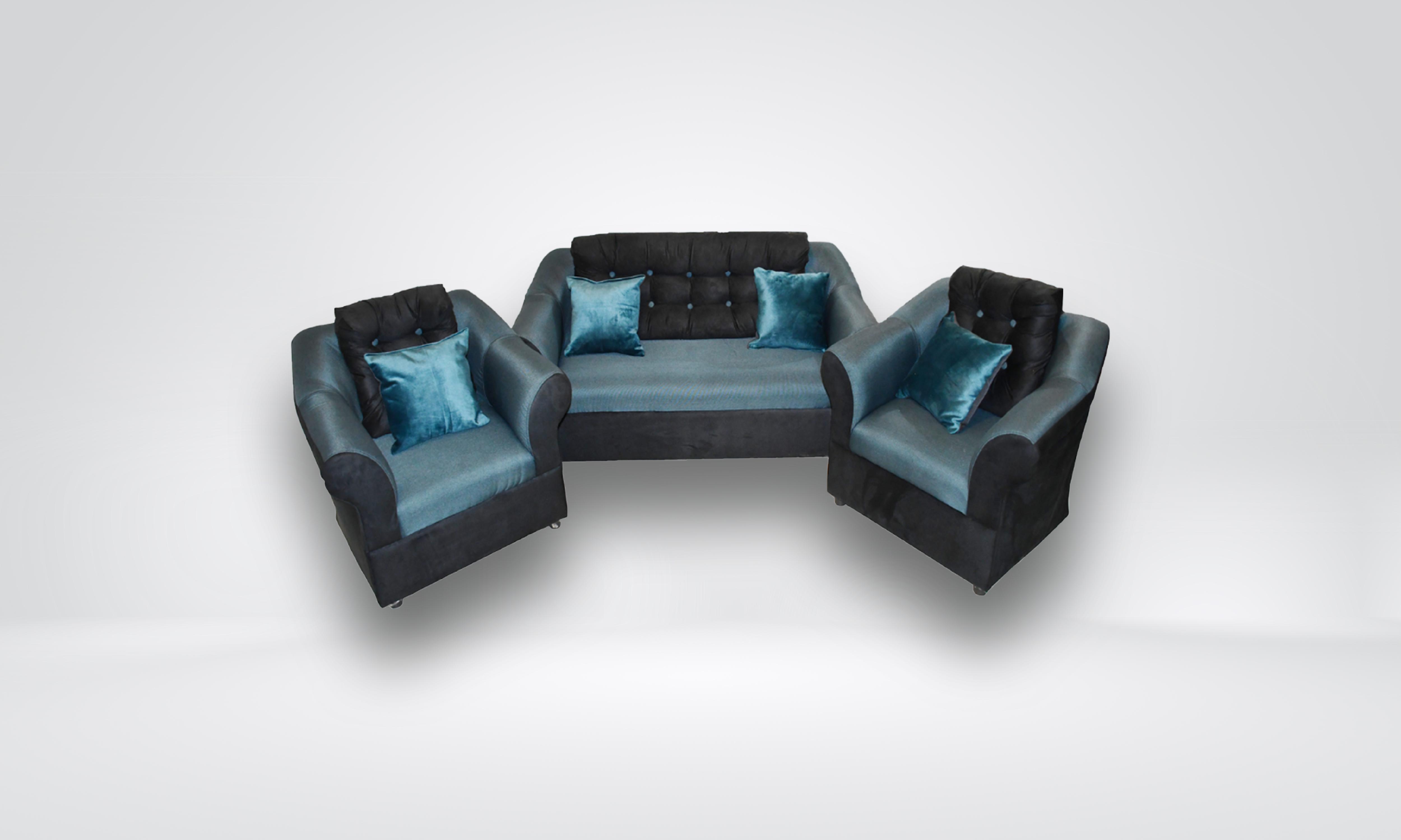 JONAH 3-Piece Living Room Sofa Set