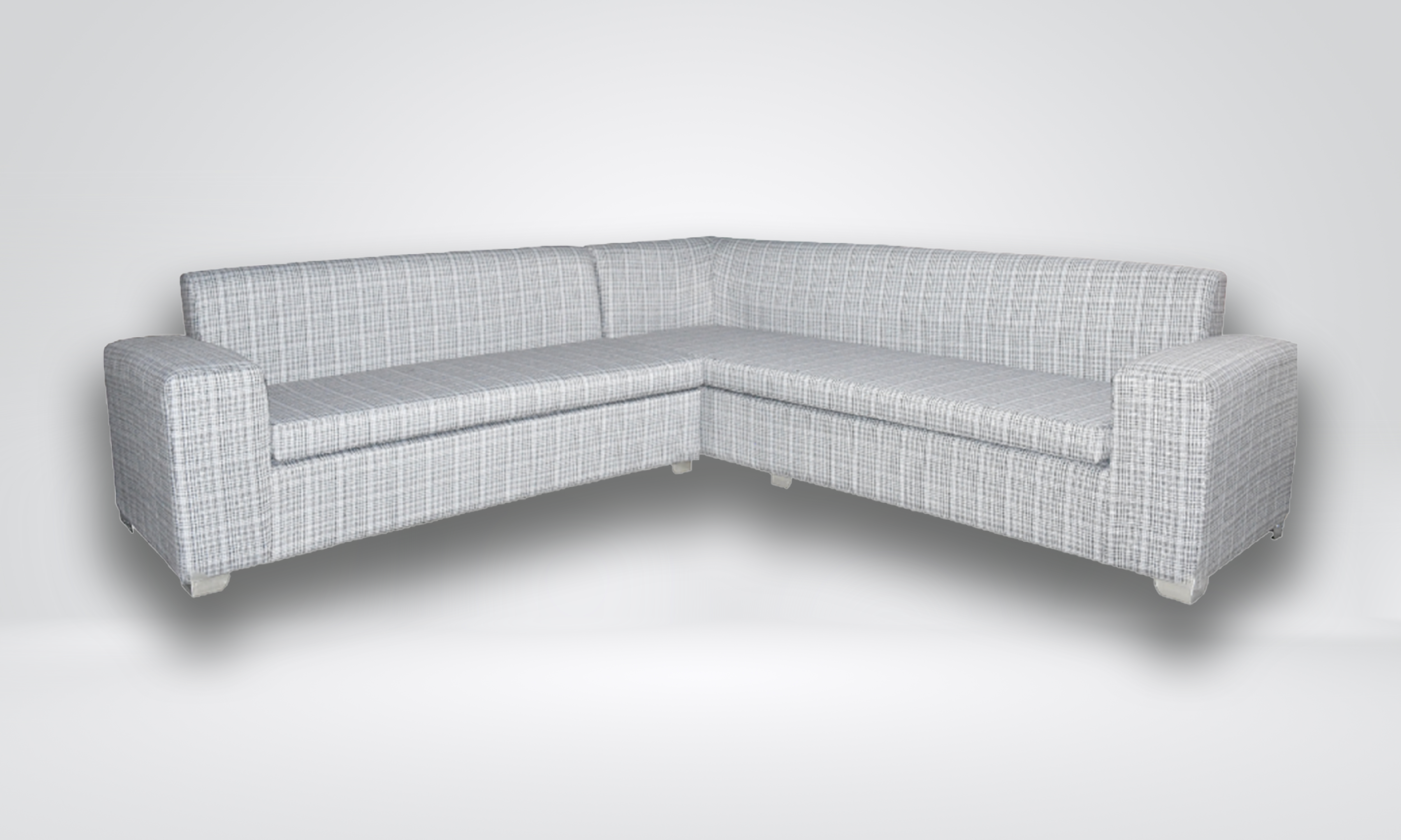 MODERN 923 (NEW) - Modern Grey Sectional Sofa