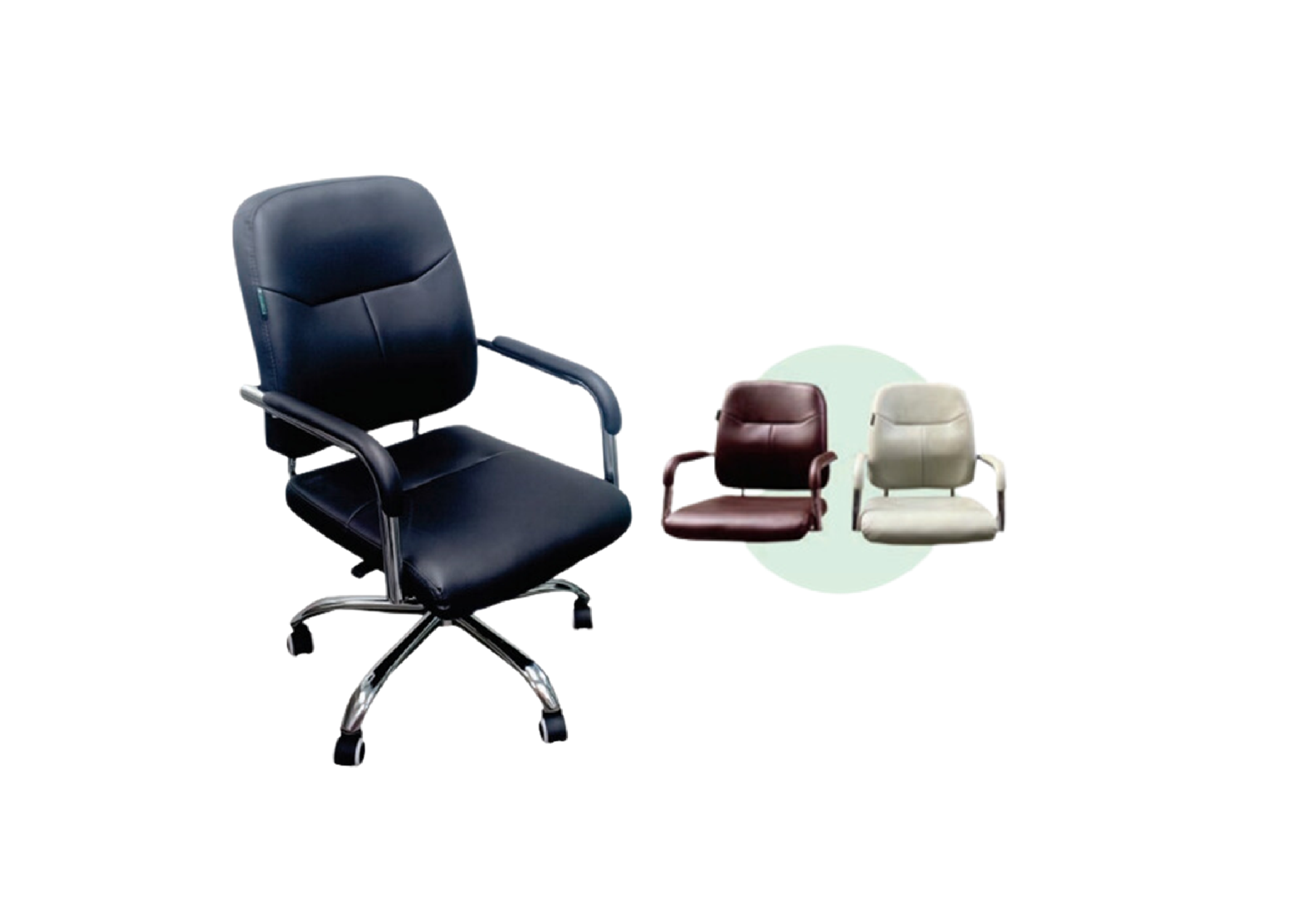 OFFICE CHAIR T-62 LEATHERETTE