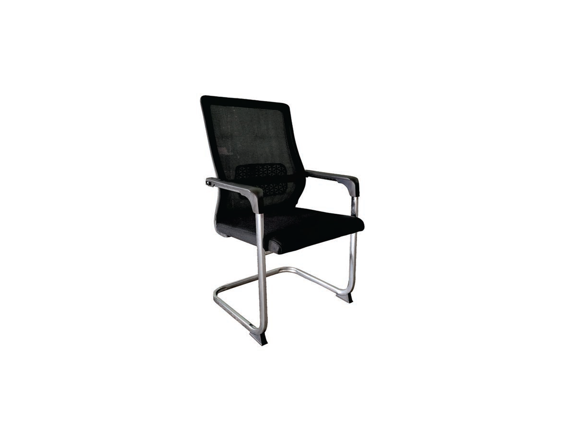OFFICE VISITORS CHAIR VCL-3308 BLK SLED