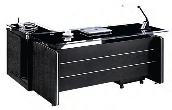 OFFICE TABLE GLASS GT-1607 1.8M