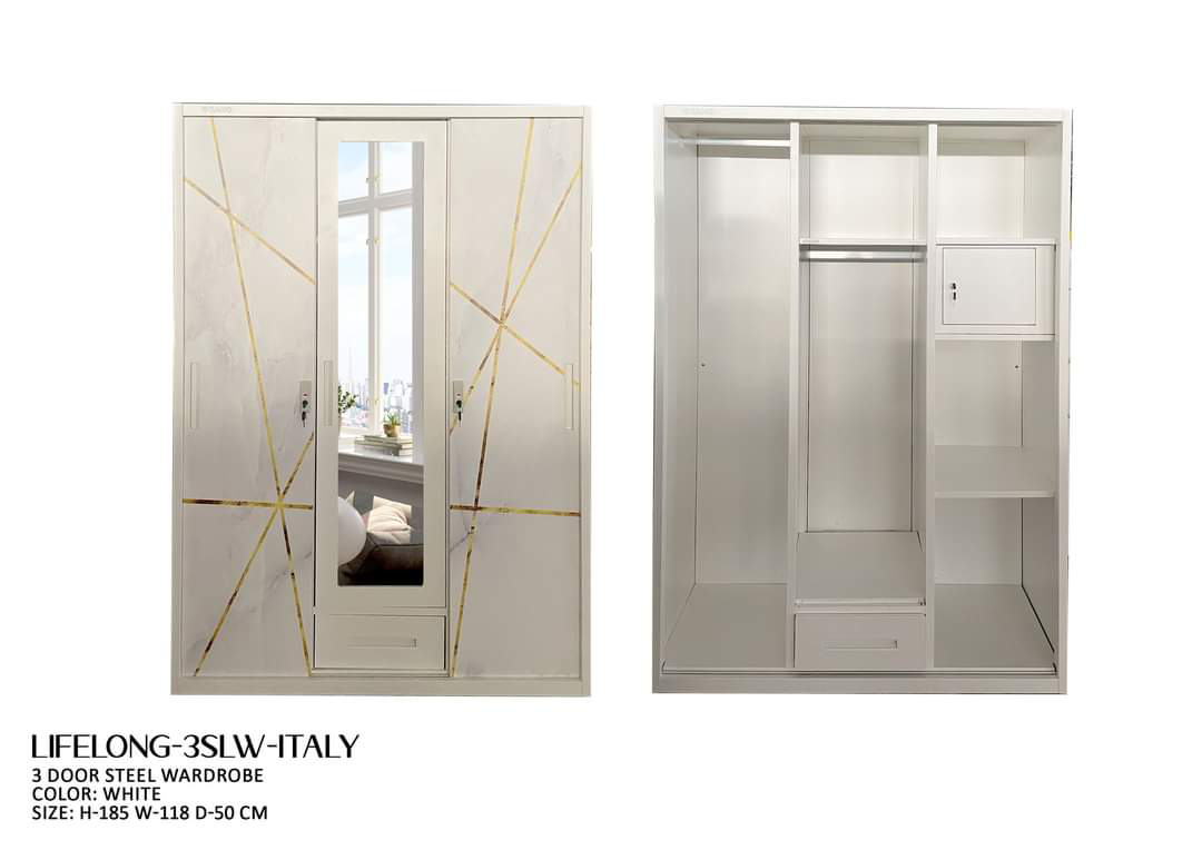 WARDROBE LIFELONG 3SLW-ITALY SLIDING 3DOORS