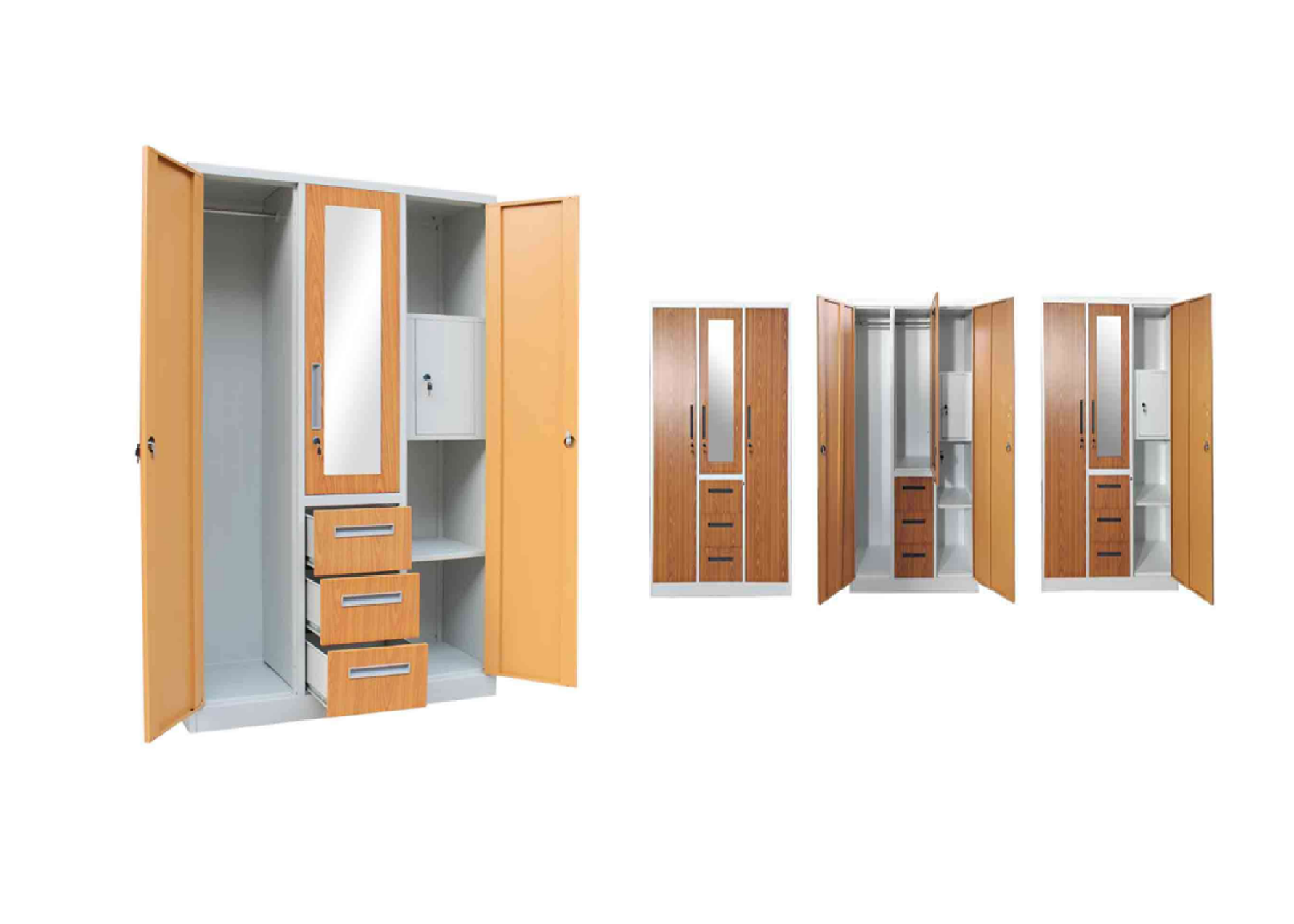 WARDROBE METAL SFC-LK-03A 3 DOORS
