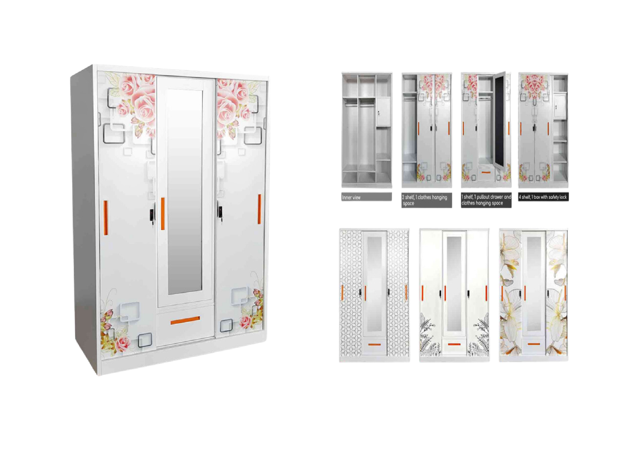 WARDROBE METAL SFC-WD3-S05