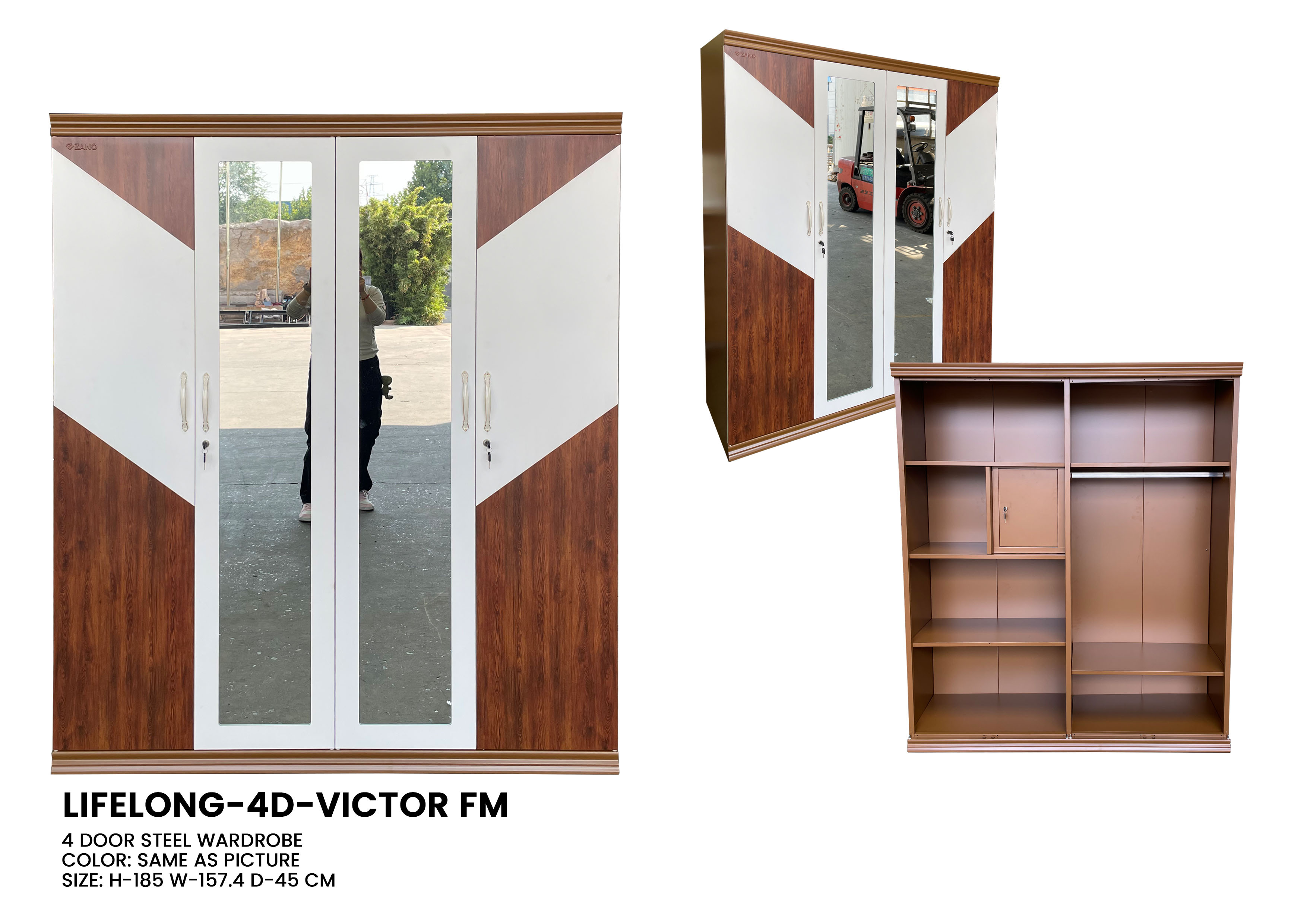 WARDROBE STEEL LL VICTOR 4D