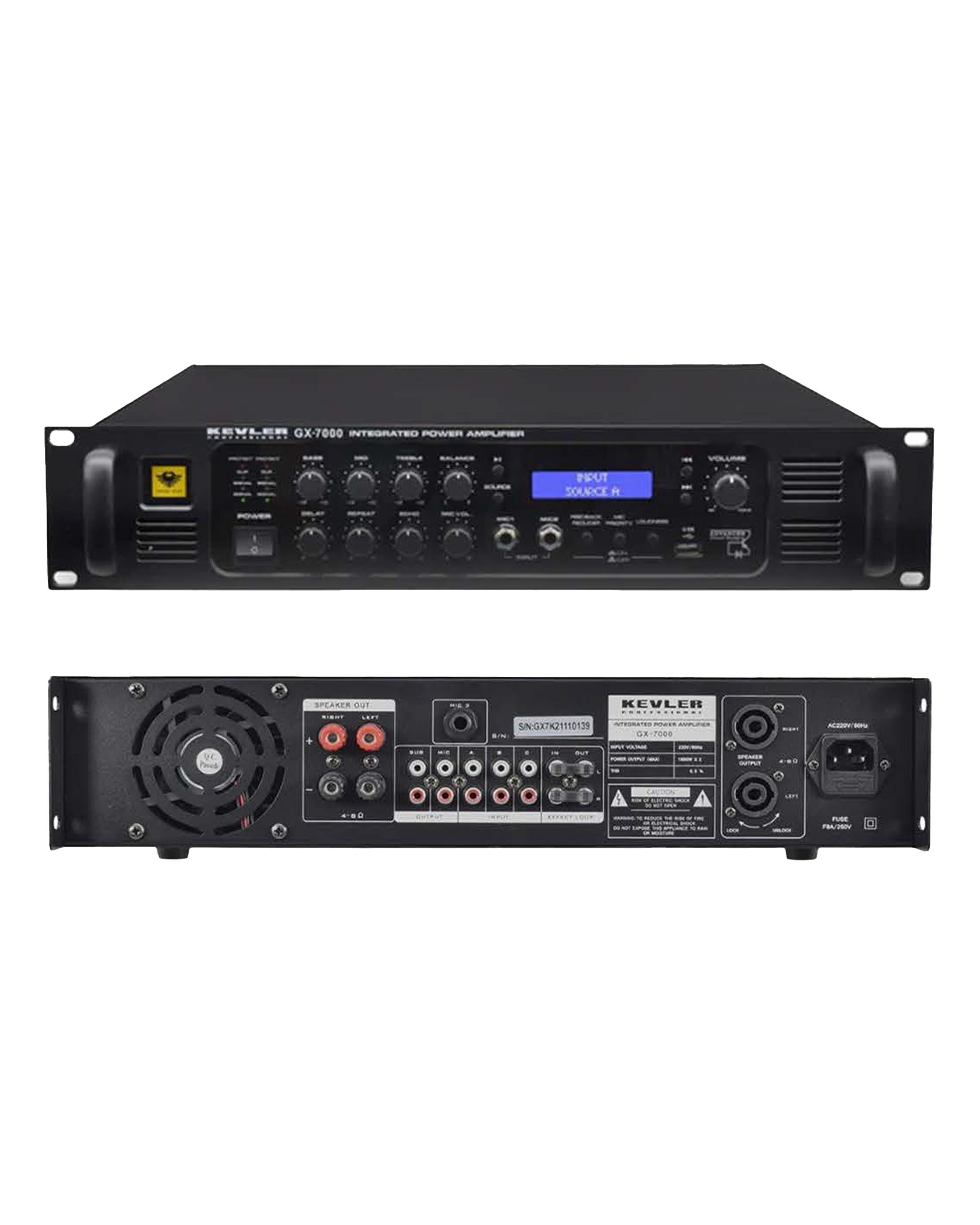 INTEGRATED AMPLIFIER KEVLER GX-7000