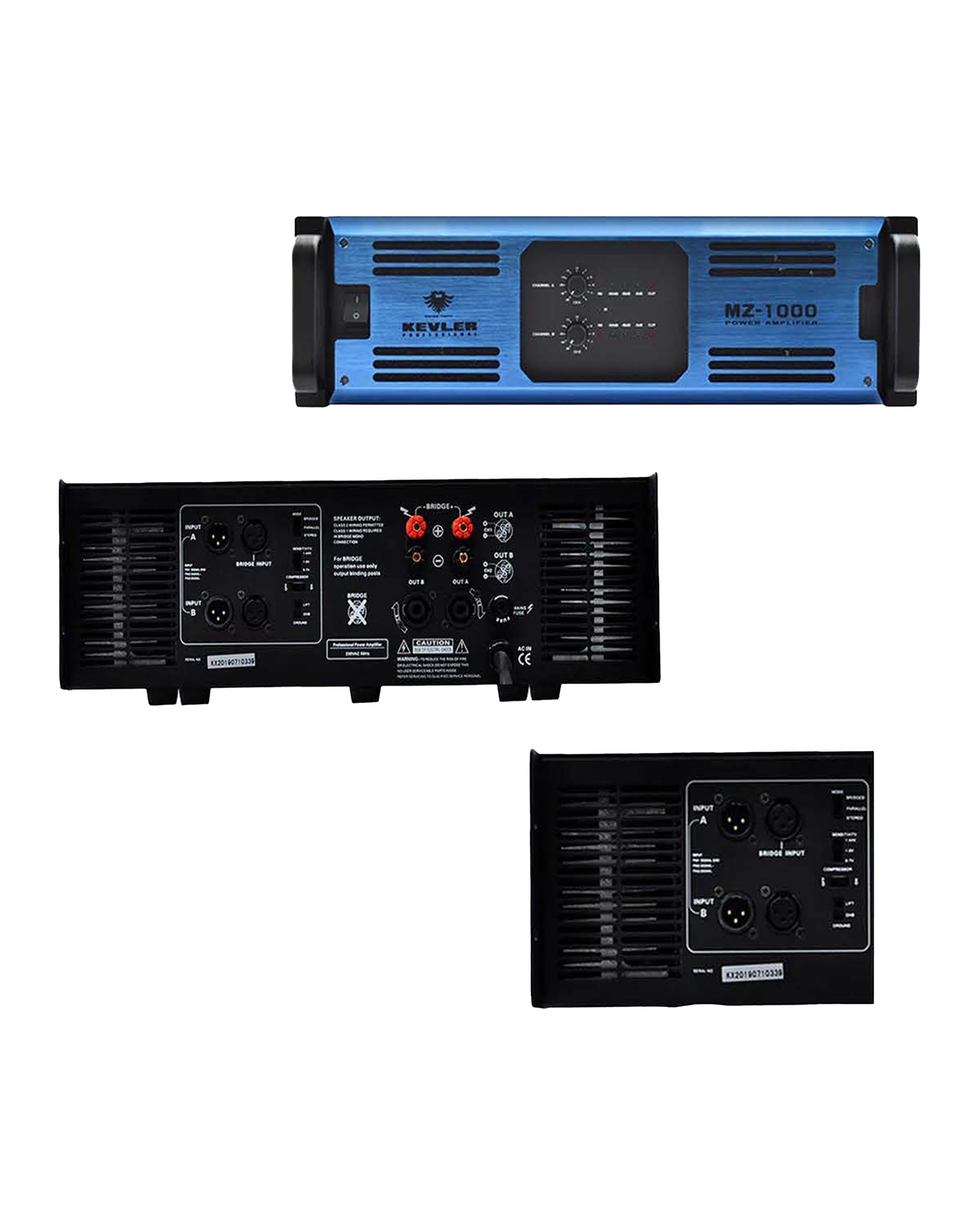 POWER AMPLIFIER KEVLER MZ-1000