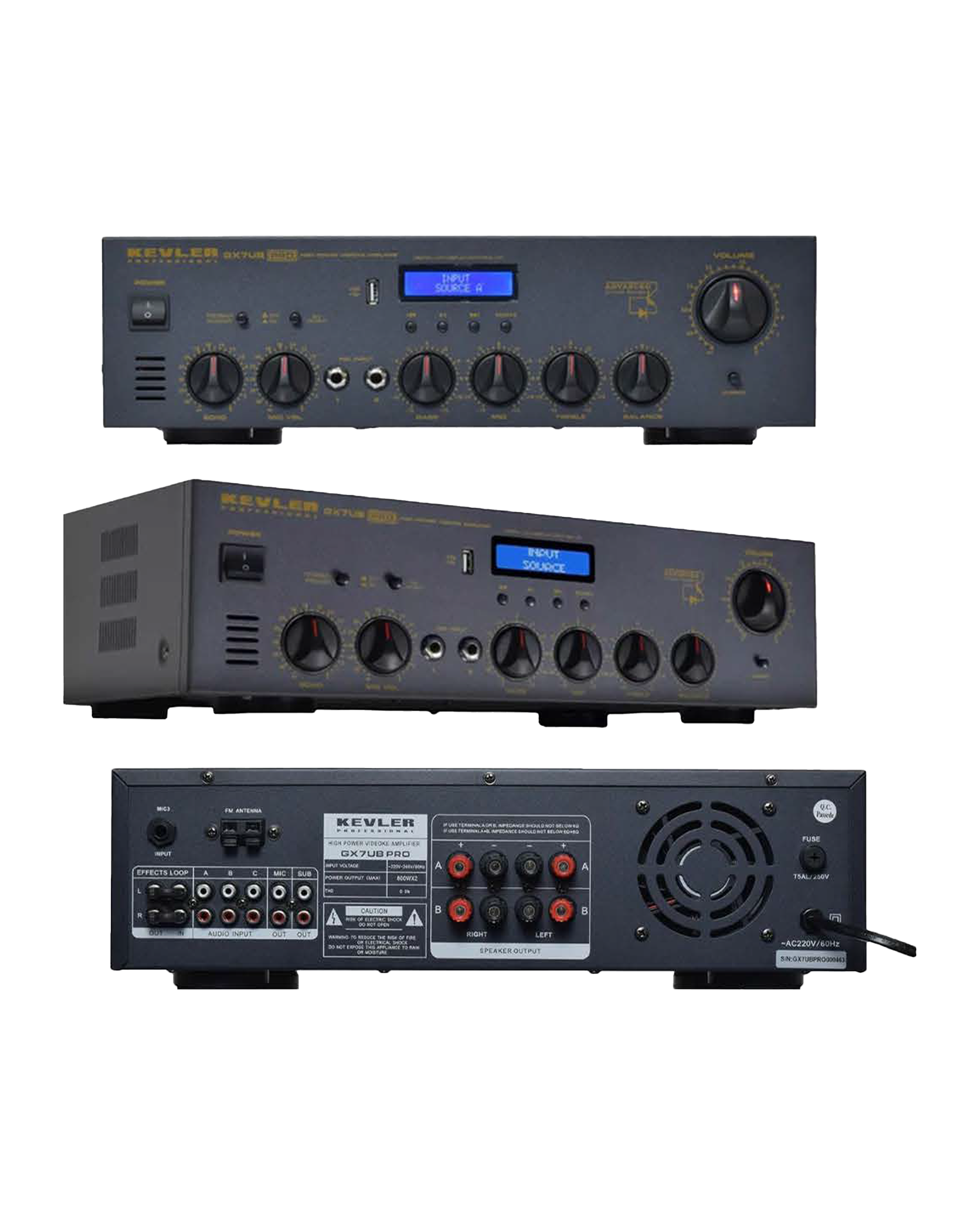 AMPLIFIER KEVLER GX7UB PRO