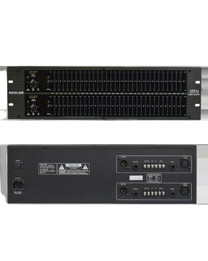 GRAPHIC EQUALIZER DUAL 1231S KEVLER