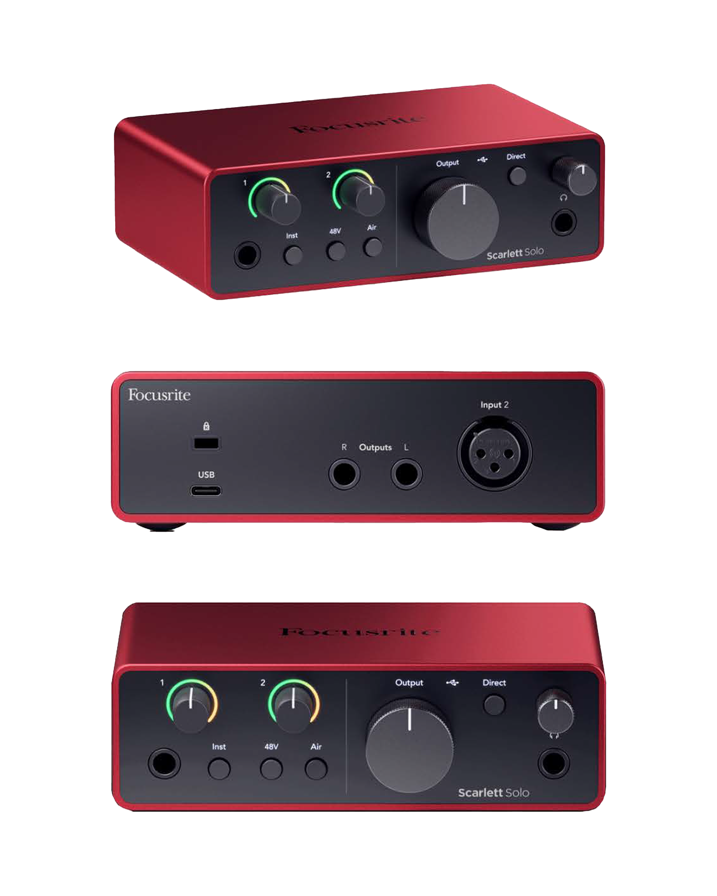 SCARLETT INTERFACE FOCUSRITE MIC SOLO