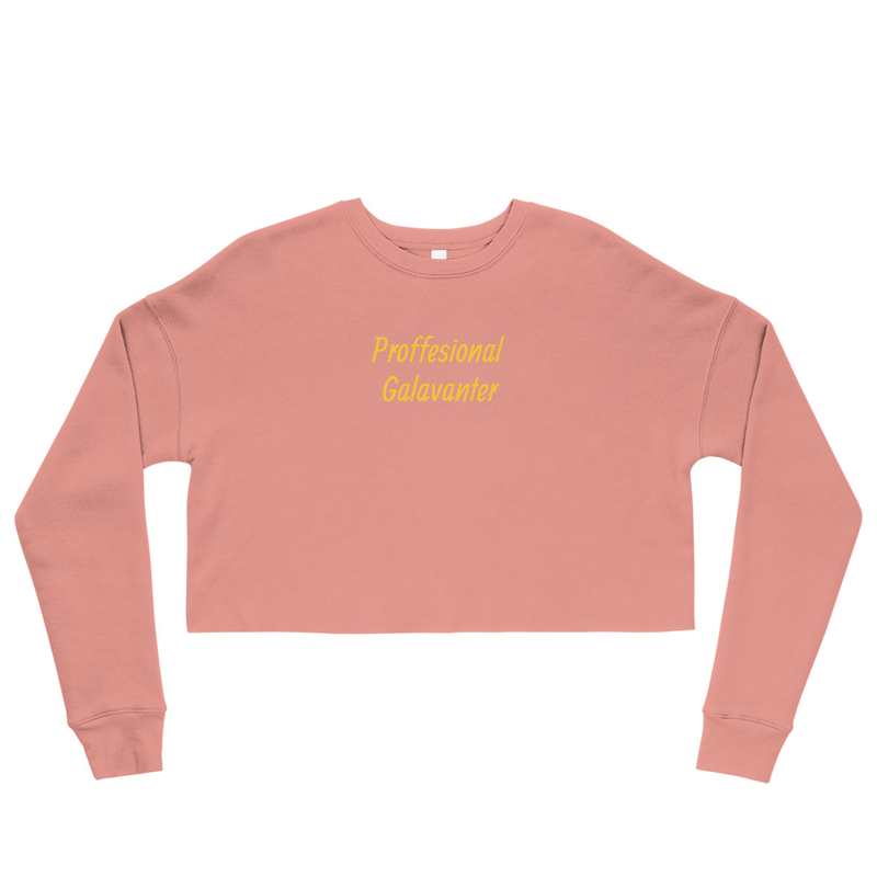 Professional Galavanter Cropped Sweatshirt