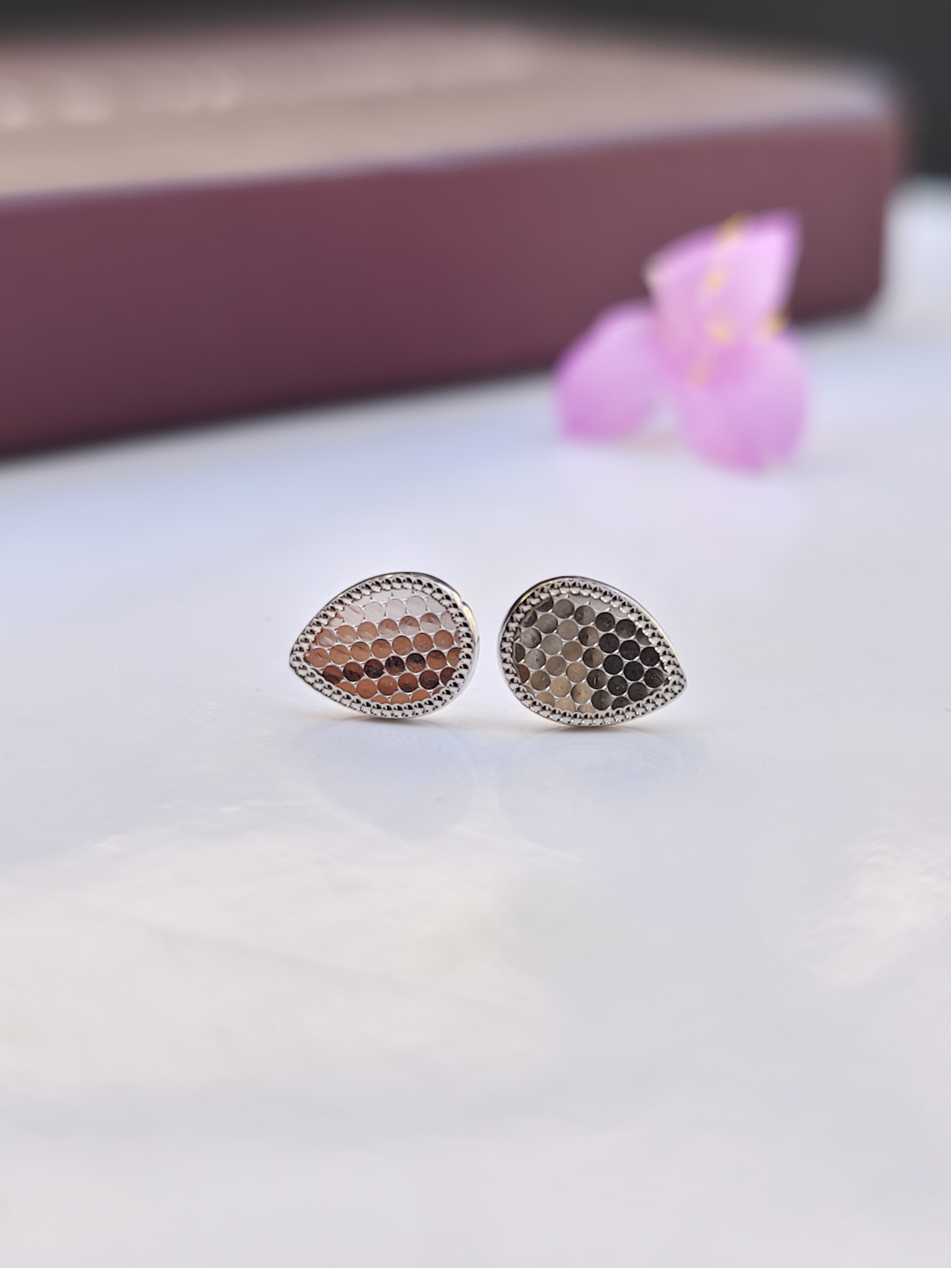 Honeydew Teardrop Studs 🍯✨