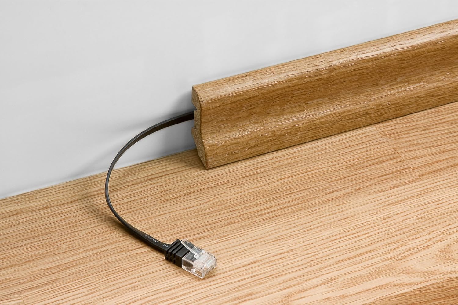 Cabo rede plano (Cat6) 1000 Mbit/s Branco (2M)