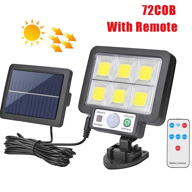 Projetor Led (alimentado energia solar)