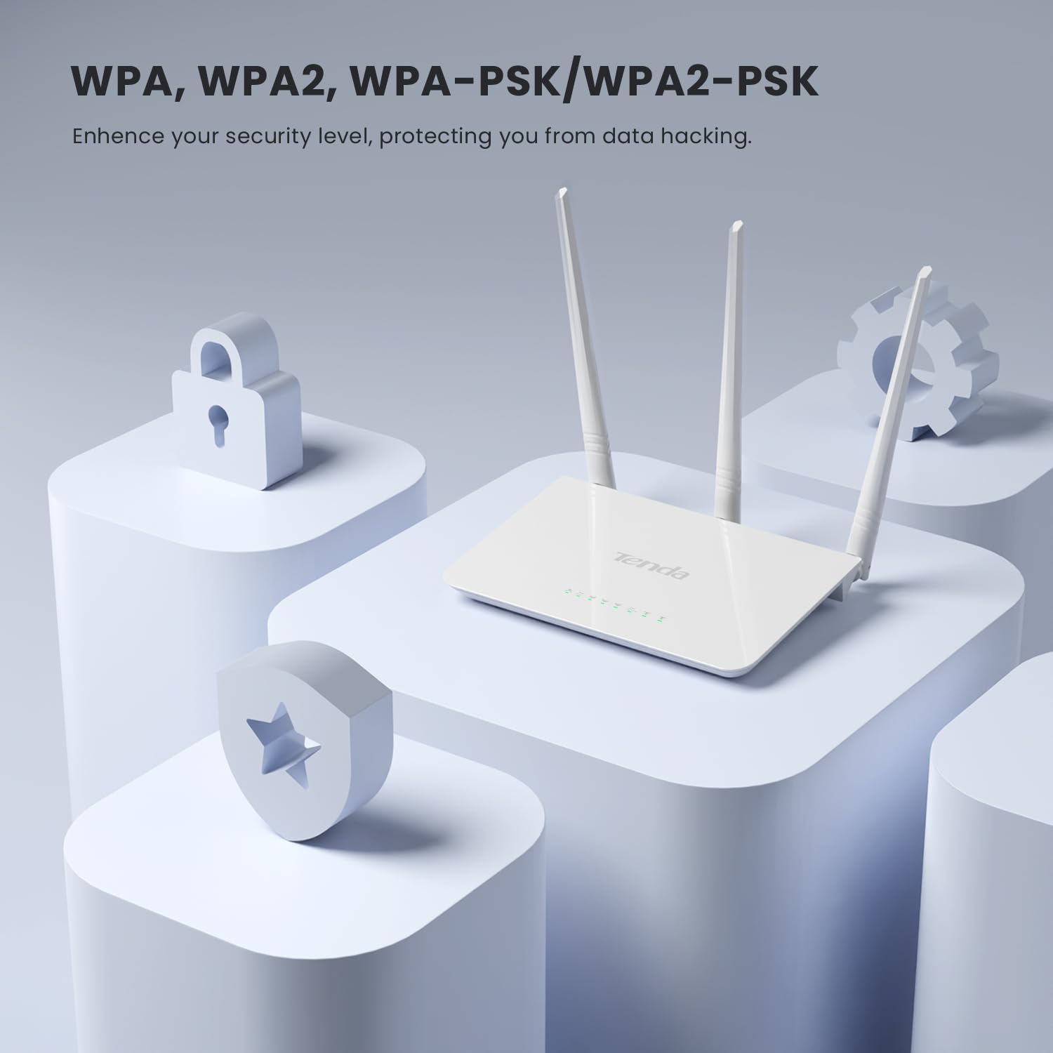 Tenda F3 Router WiFi N300 