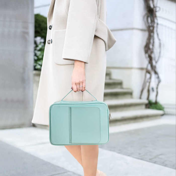 Portable Book Bags Storage Book Stand Design Easy Use Bag