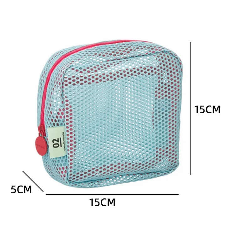Outdoor Travel Ultra-Light Mesh Cosmetic Wash Bag
