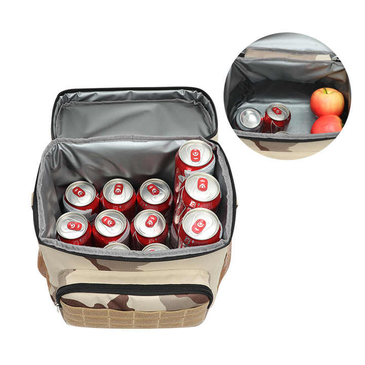 Cooler Bag Leakproof Beer Bottle Cooler Box Portable Picnic Food Bag