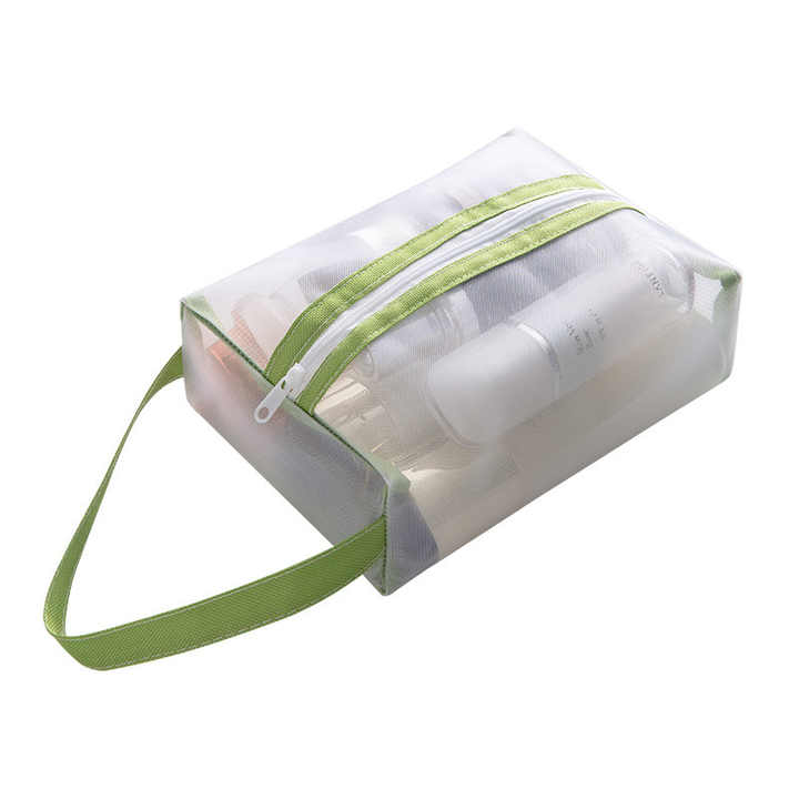 Portable Travel Simple Large-Capacity Transparent Wash Cosmetic Bag