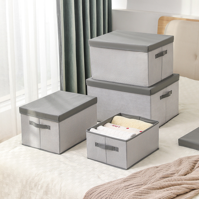 Large-capacity Desktop Office Folding Storage Box