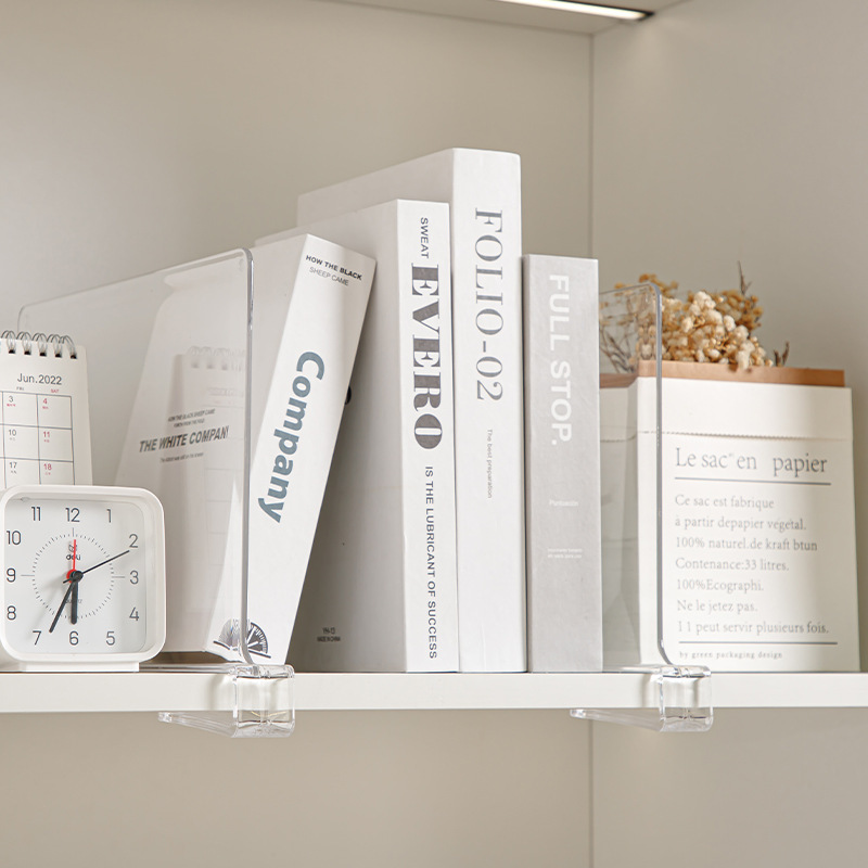 Separator modern transparent bedroom plastic cabinet wardrobe board