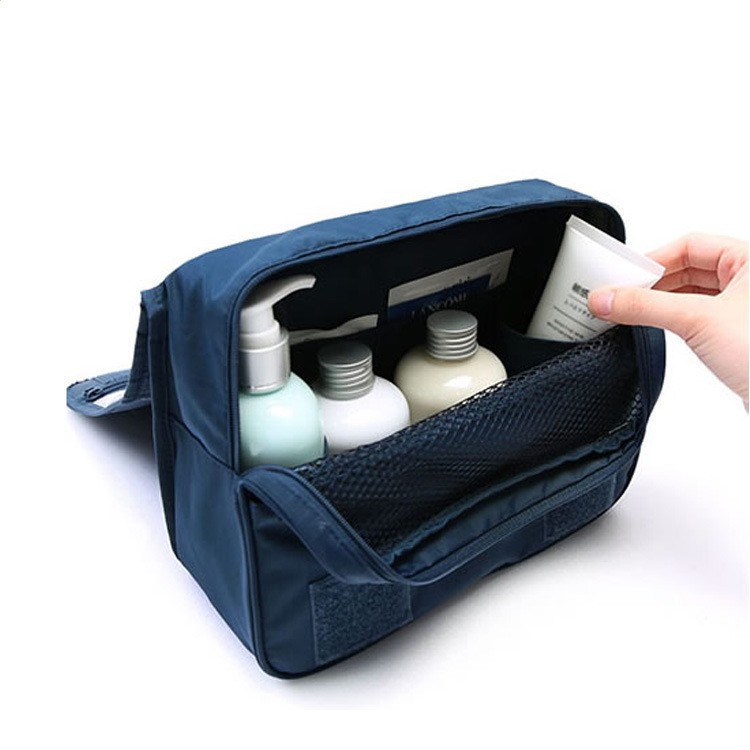 Travel folding Hook toiletries tote washing bag