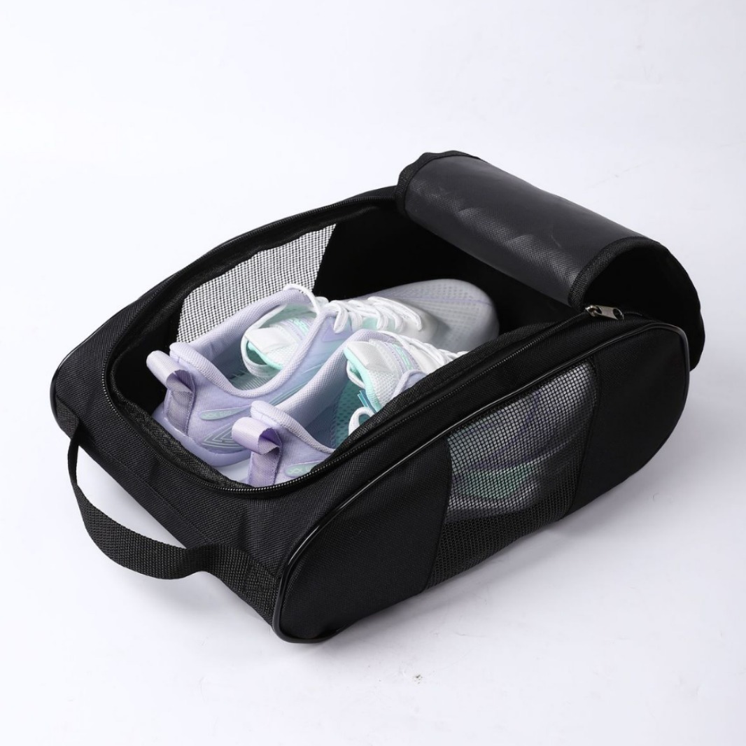 Sneaker Case Hand-held Sports Shoes Waterproof Dustproof Travel Mesh Bag