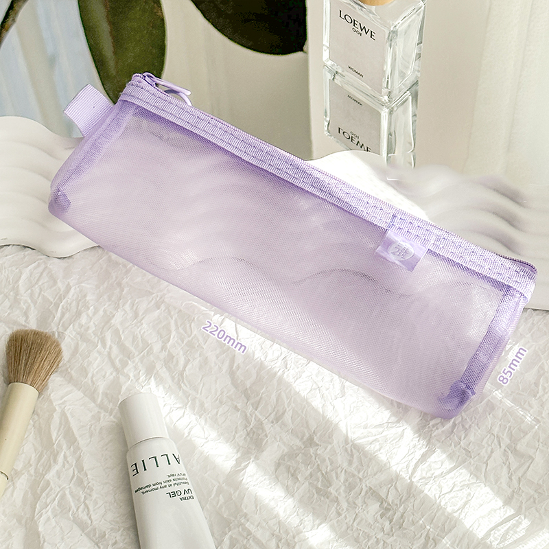 Makeup bag women large-capacity small mesh transparent wash bag