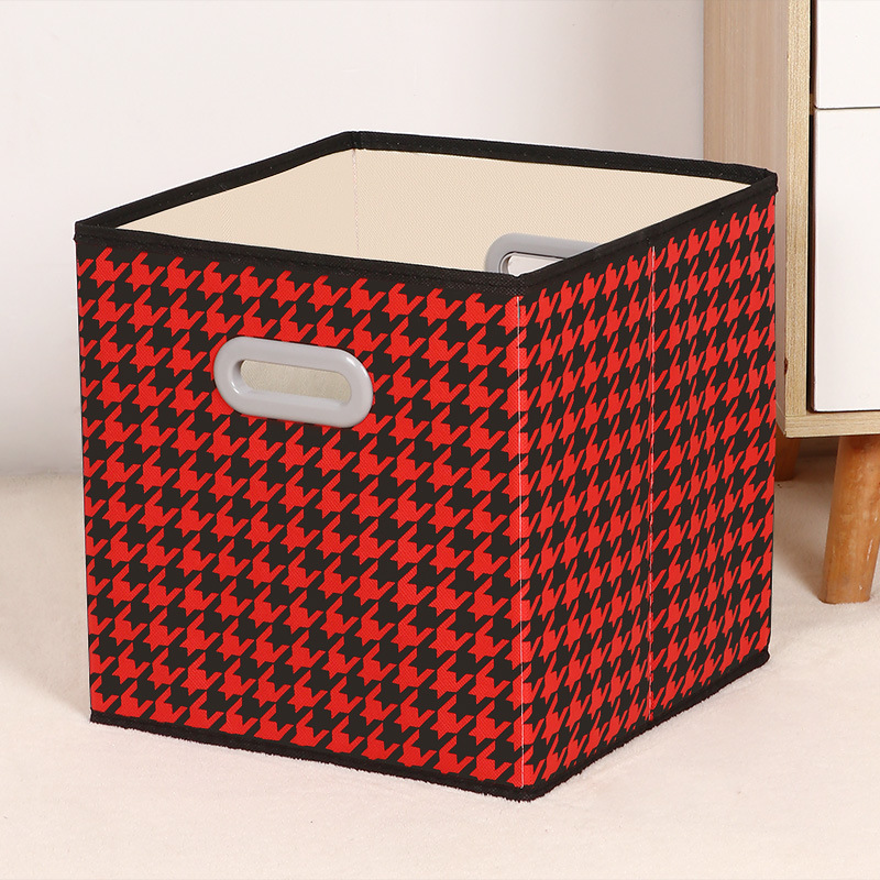 Home drawer square brids pattern storage boxes