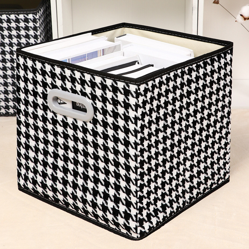 Home drawer square brids pattern storage boxes