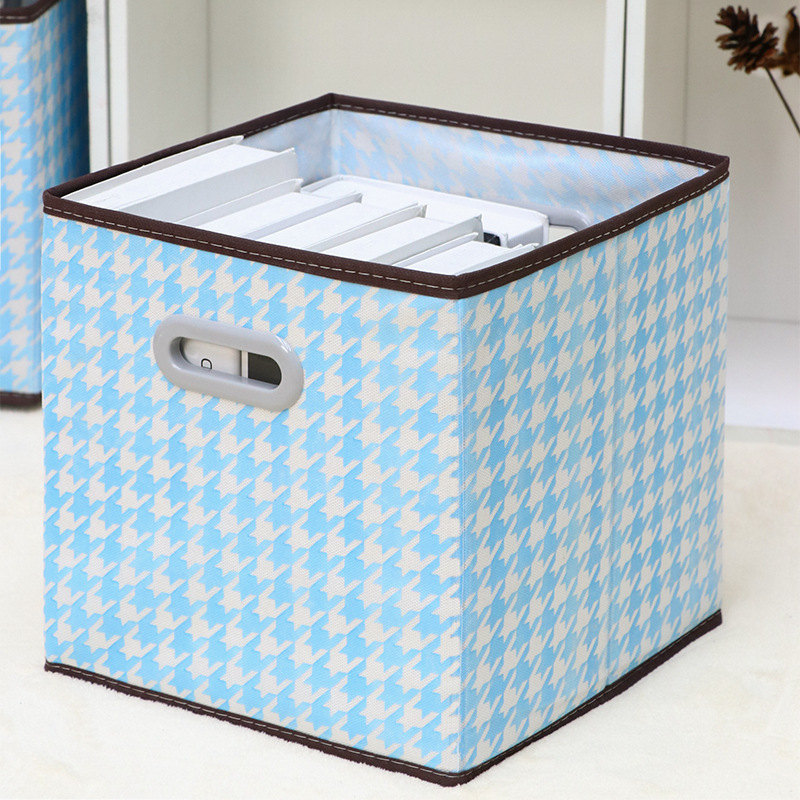 Home drawer square brids pattern storage boxes