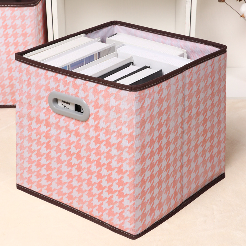 Home drawer square brids pattern storage boxes
