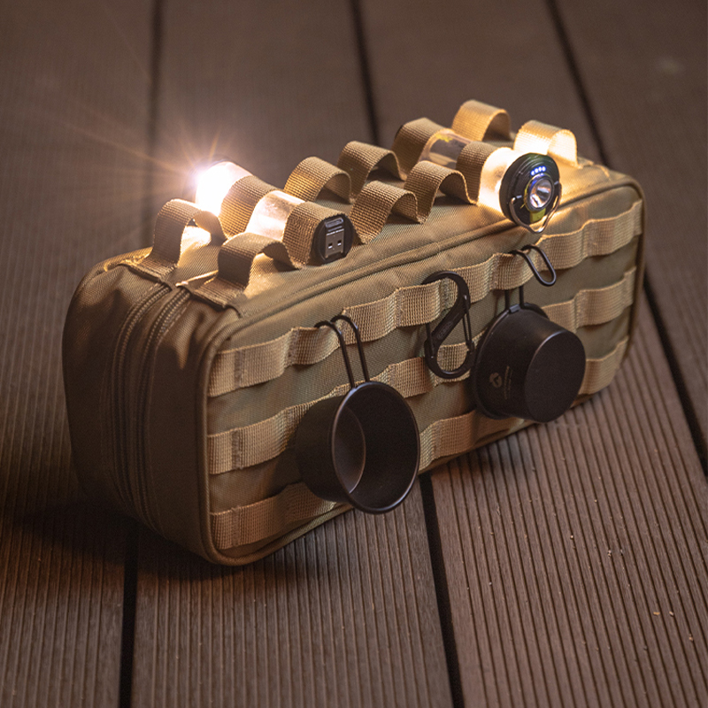 Camping Waterproof Tactical Double Layers Storage Bag