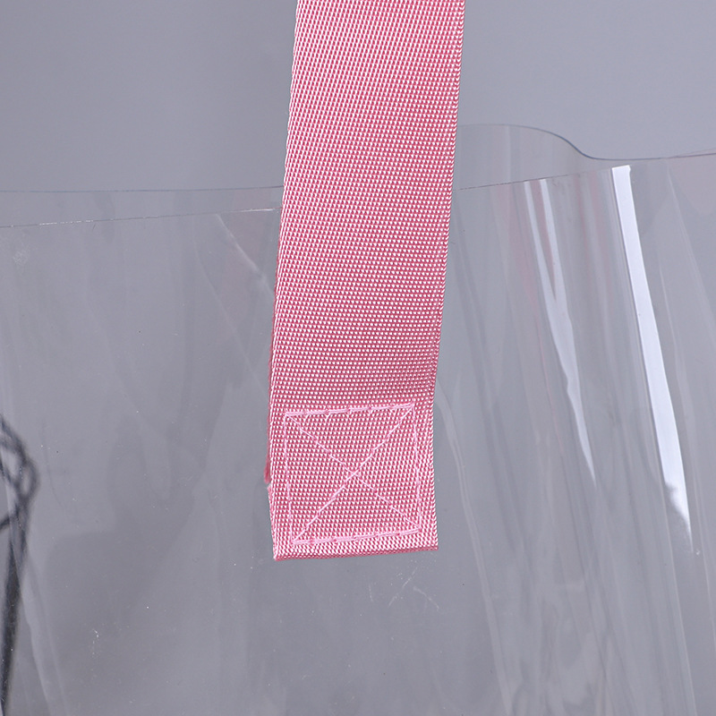 Transparent PVC bag gift shopping bags