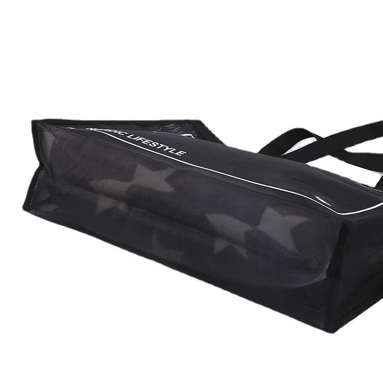 Custom Logo Nylon Mesh Shopping Bag