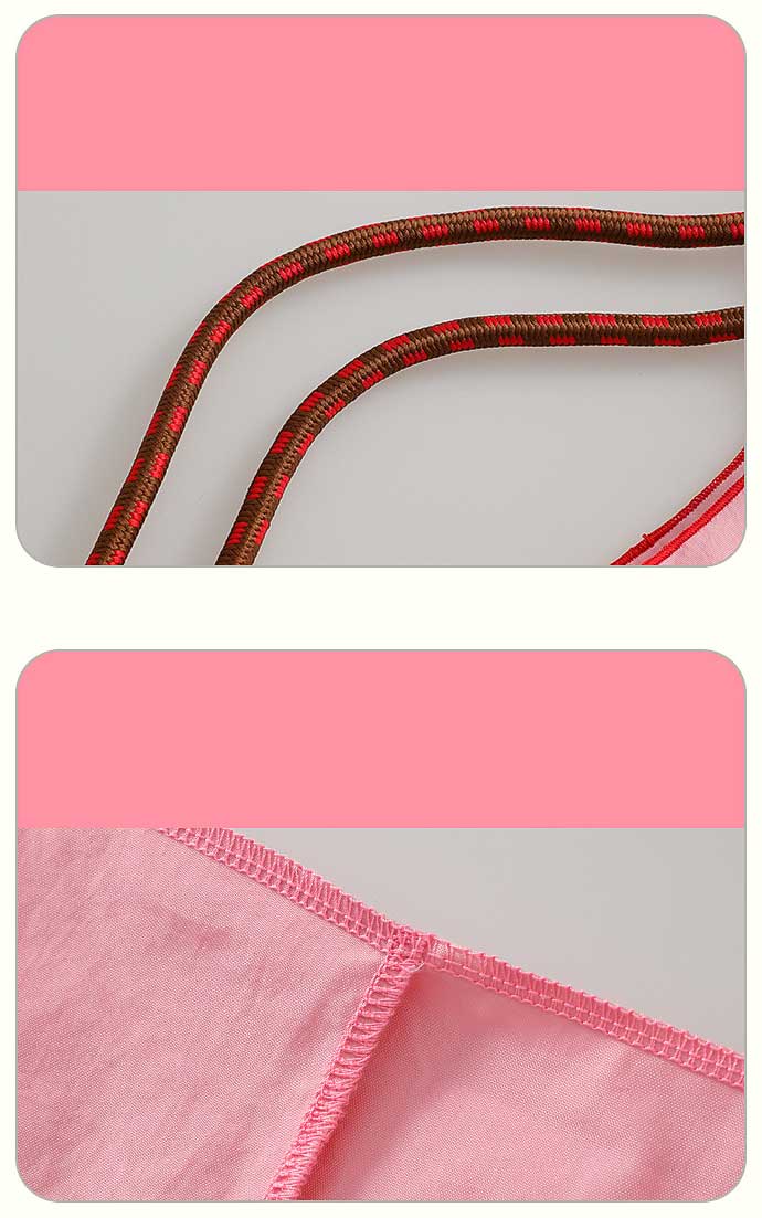 Embroidered eco-friendly shopping bag